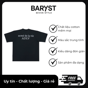 Áo Thun ADLV Unisex – Form Rộng In Chữ Hàn Quốc Siêu Chất