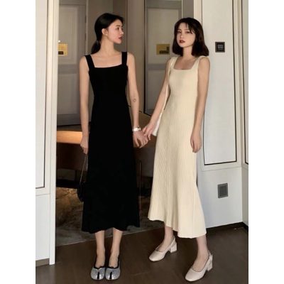 váy 2 dây bản to dáng suông